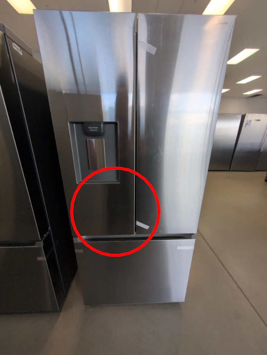 RF22A4221SR - REFRIGERATORS - Samsung - French 3-Door - Stainless Steel - Open Box - Image 3