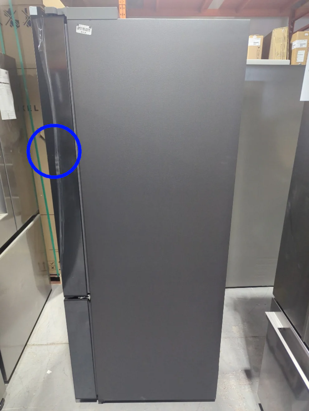 RF24BB6200QL - REFRIGERATORS - Samsung - French 3-Door - Stainless Steel - Open Box - Image 4