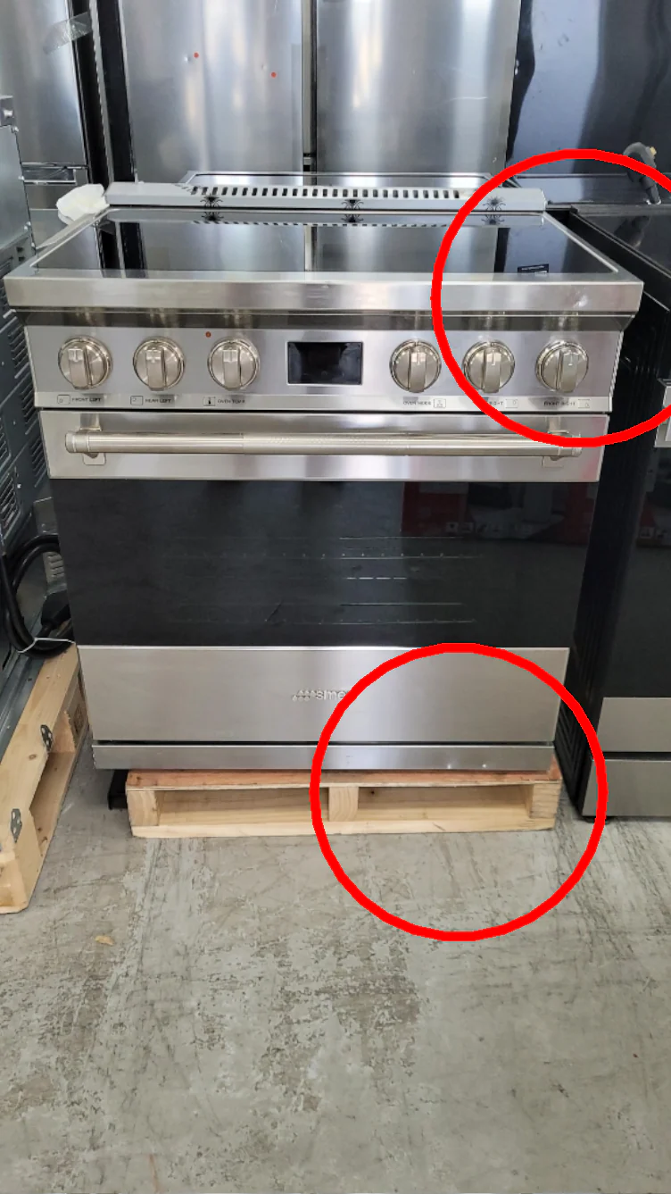 SPR30UIMX - RANGES - Smeg - Electric - Stainless Steel - Open Box - Image 3
