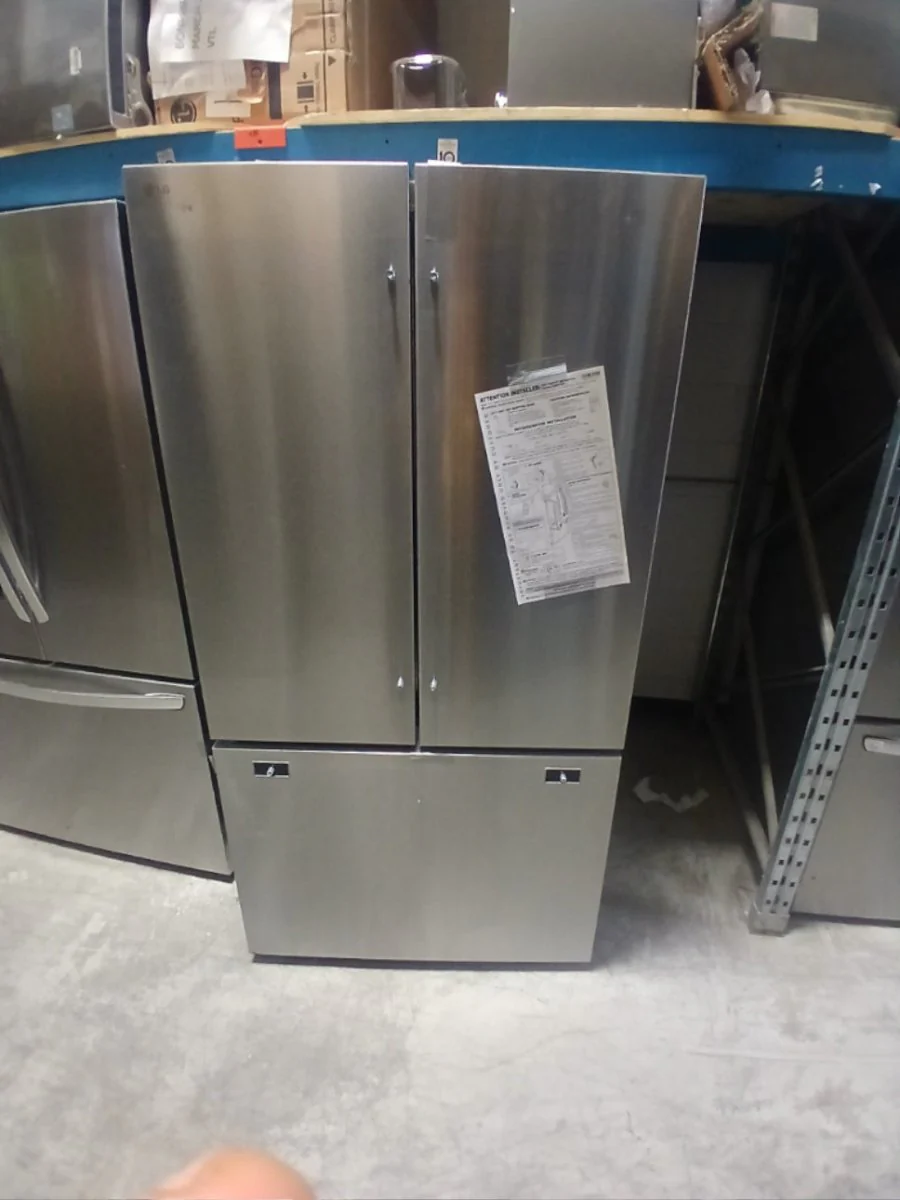 SRFB27S3 - REFRIGERATORS - LG - French 3-Door - Stainless Steel - Open Box - Image 3