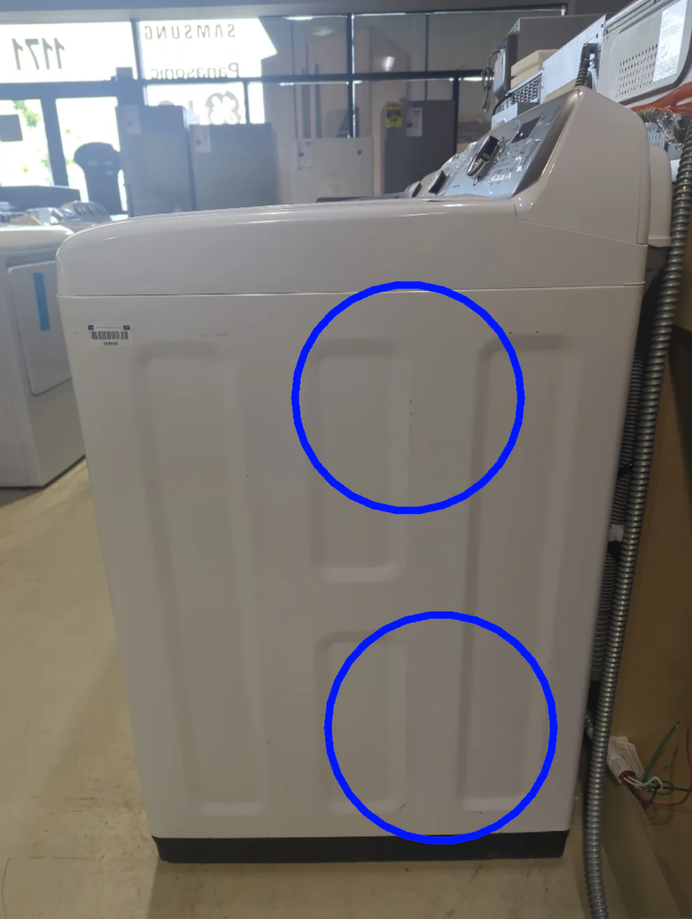 WA46CG3505AW - WASHERS - Samsung - Top Loading - White - Open Box - Image 4