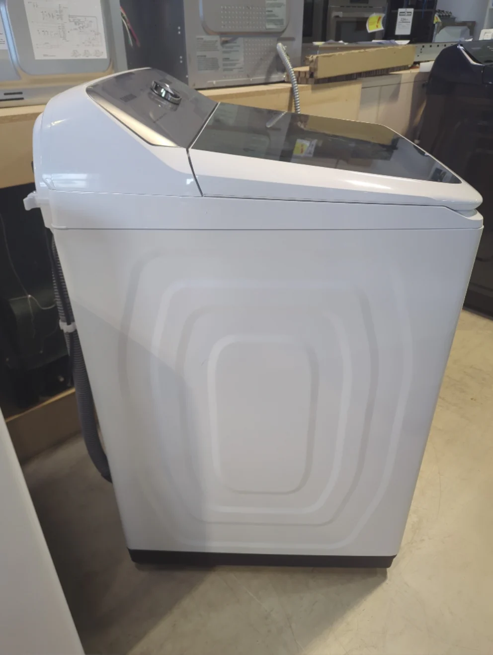 WA52DG5500AW - WASHERS - Samsung - Top Loading - White - Open Box - Image 3