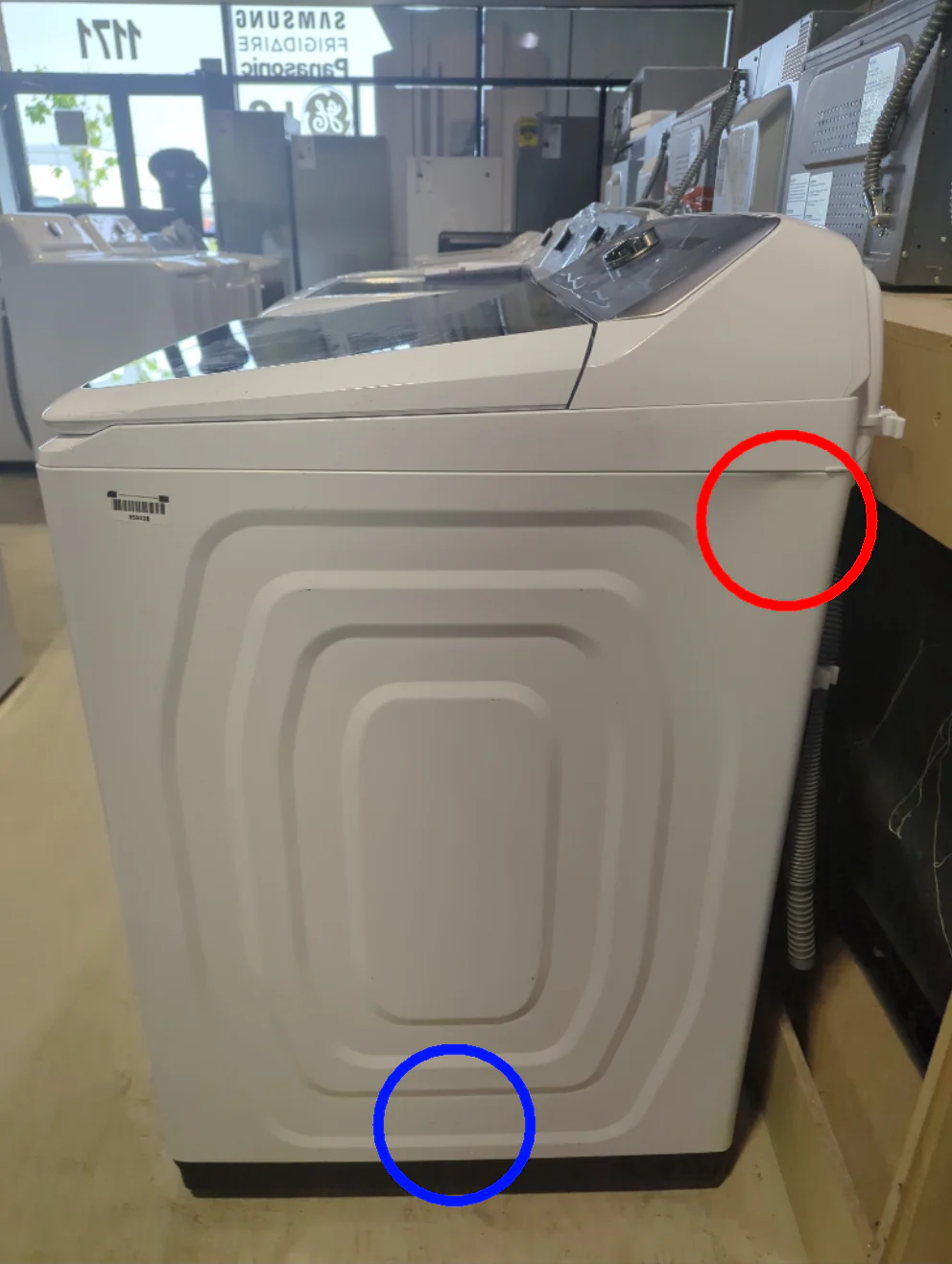 WA52DG5500AW - WASHERS - Samsung - Top Loading - White - Open Box - Image 4