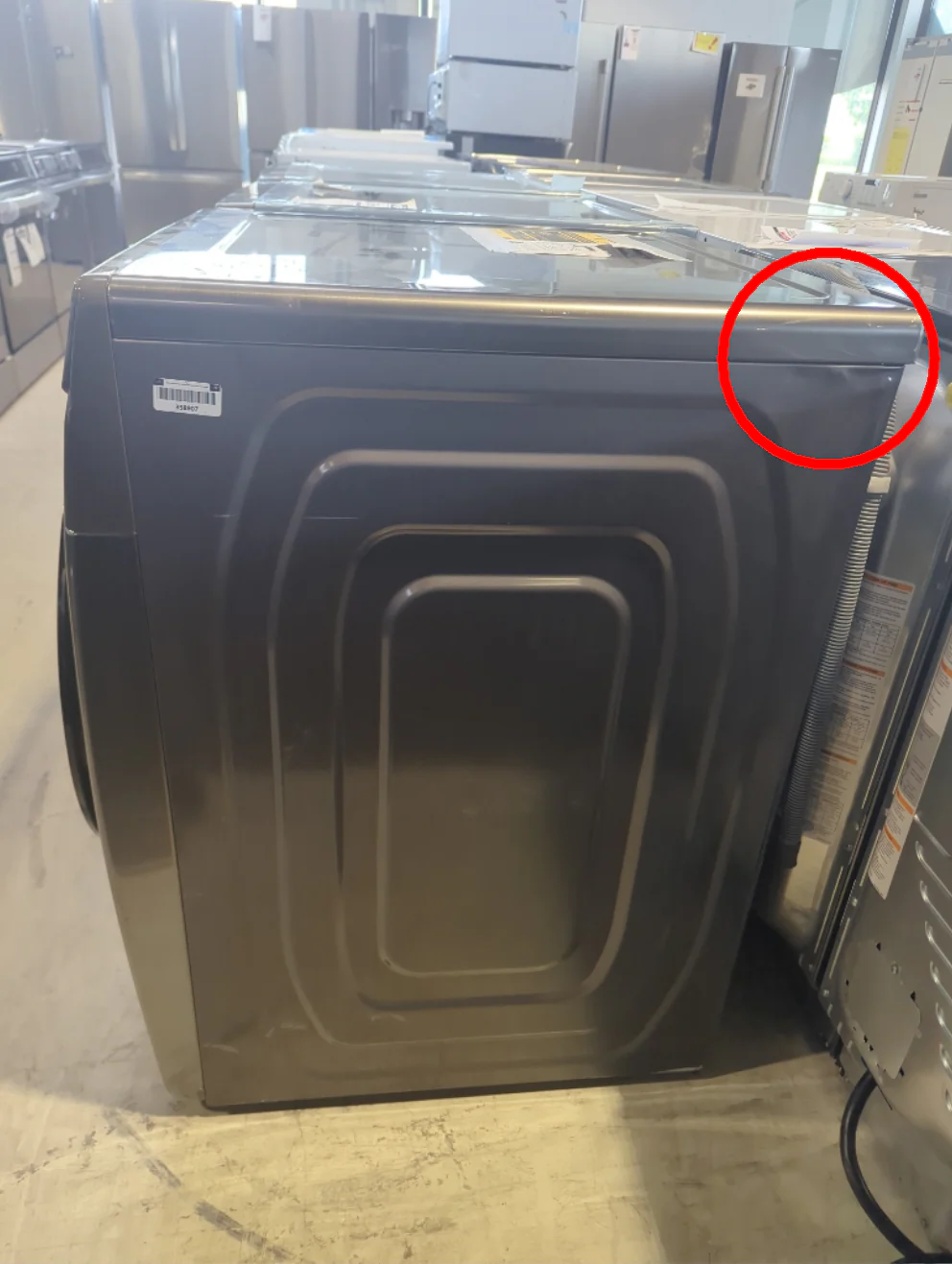 WF45B6300AP - WASHERS - Samsung - Front Loading - Platinum - Open Box - Image 4