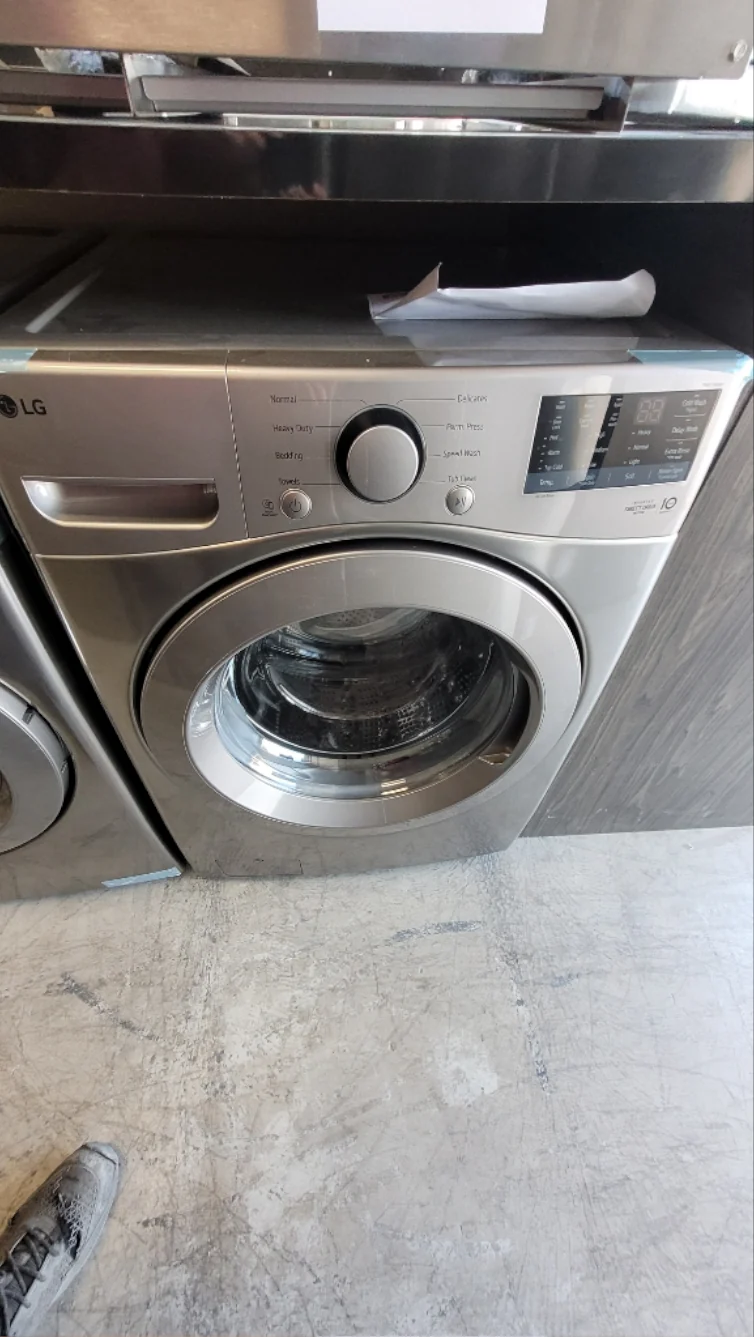 WM3400CV - WASHERS - LG - Front Loading - Graphite Steel - Open Box - Image 2