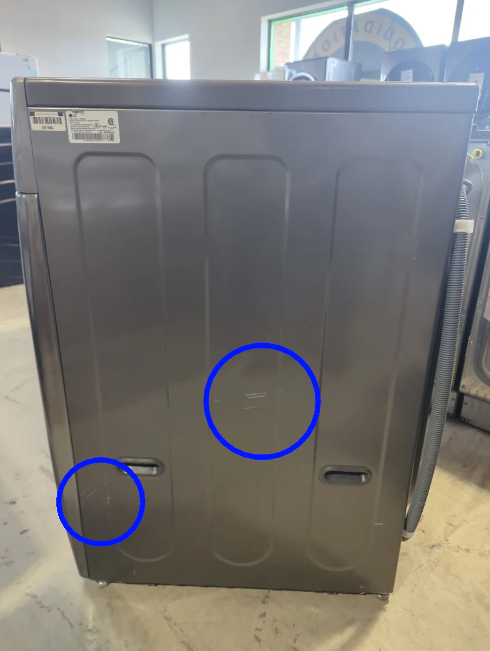 WM3400CV - WASHERS - LG - Front Loading - Graphite Steel - Open Box - Image 4