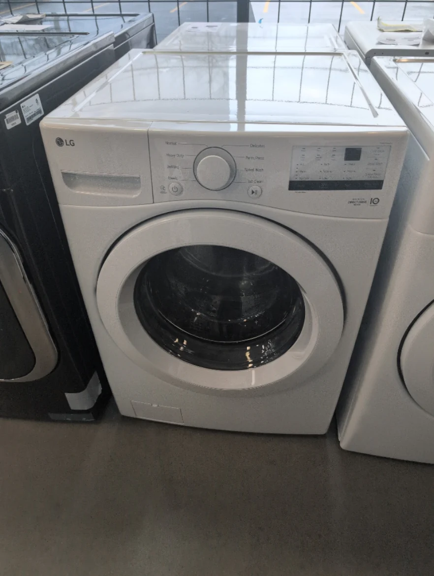 WM3400CW - WASHERS - LG - Front Load - White - Open Box - Image 2