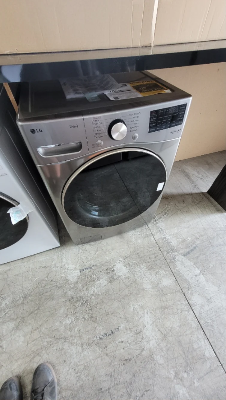 WM3850HVA - WASHERS - LG - Front Load - Silver - Open Box - Image 2