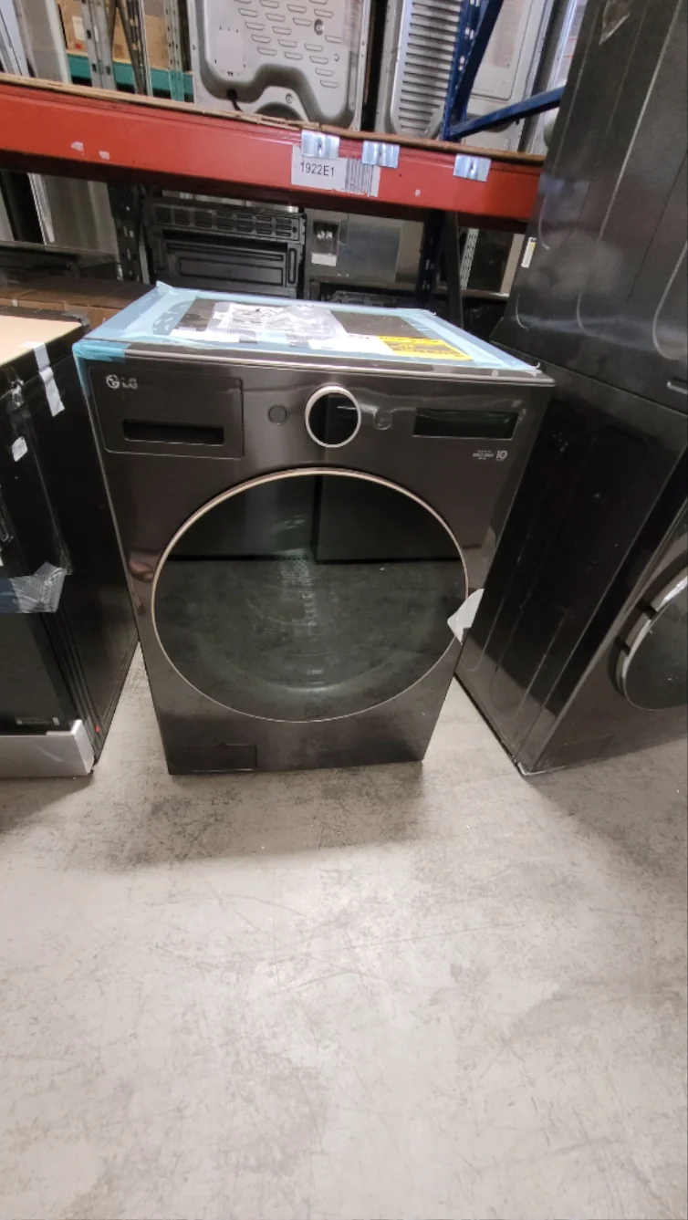WM6500HBA - WASHERS - LG - Front Loading - Black Stainless - Open Box - Image 2