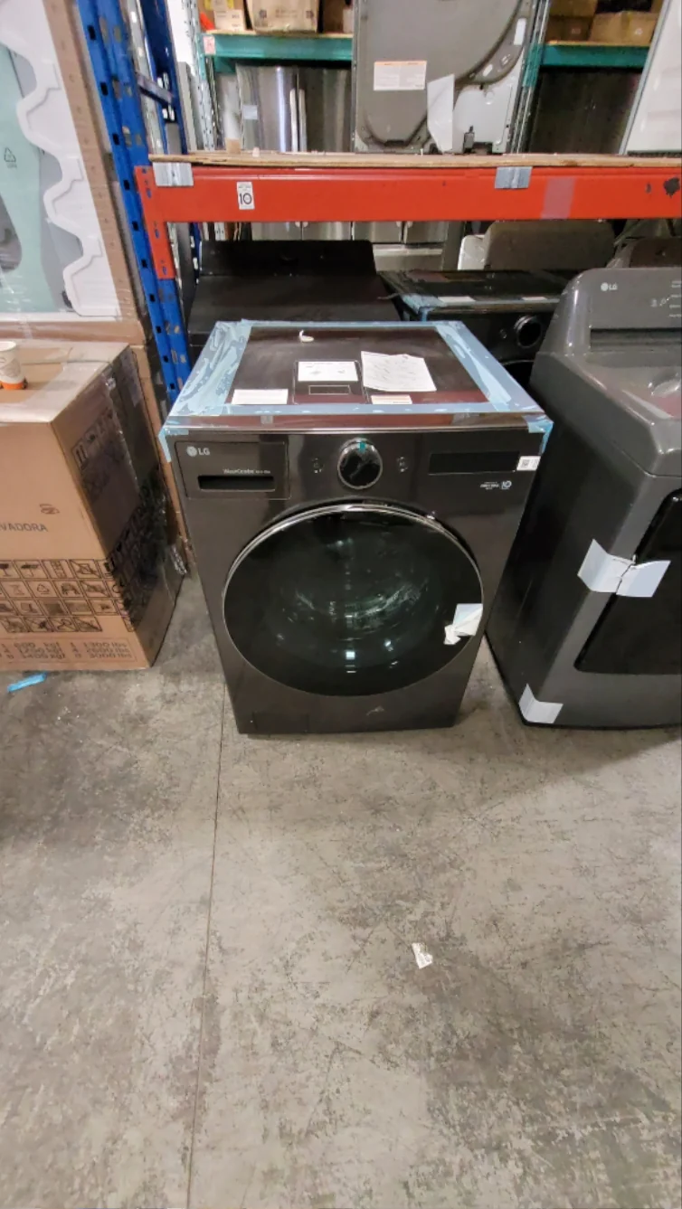 WM6998HBA - LAUNDRY CENTERS - LG - All-In-One - Electric - Black Stainless Steel - Open Box - Image 2