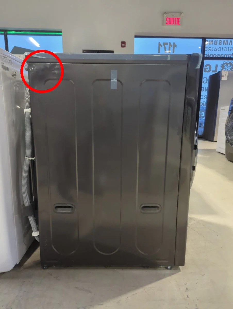 WM6998HBA - LAUNDRY CENTERS - LG - All-In-One - Electric - Black Stainless Steel - Open Box - Image 4