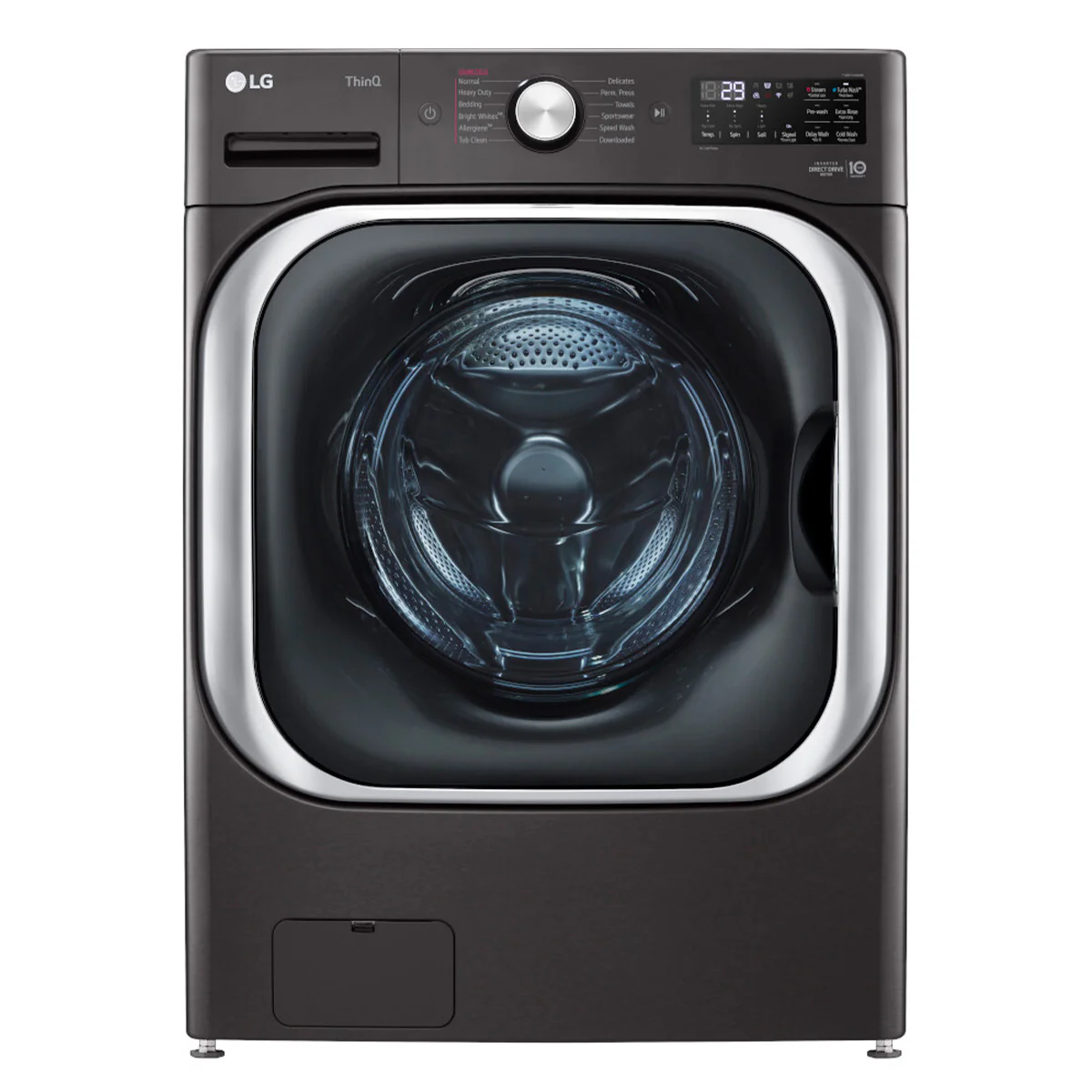 WM8900HBA - WASHERS - LG - Front Loading - Black Stainless - Open Box