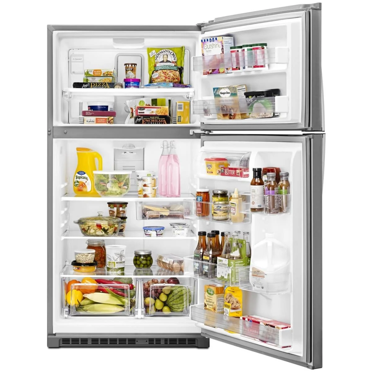 WRT541SZDZ - REFRIGERATORS - Whirlpool - Top Freezer - Stainless Steel - Open Box - Image 3