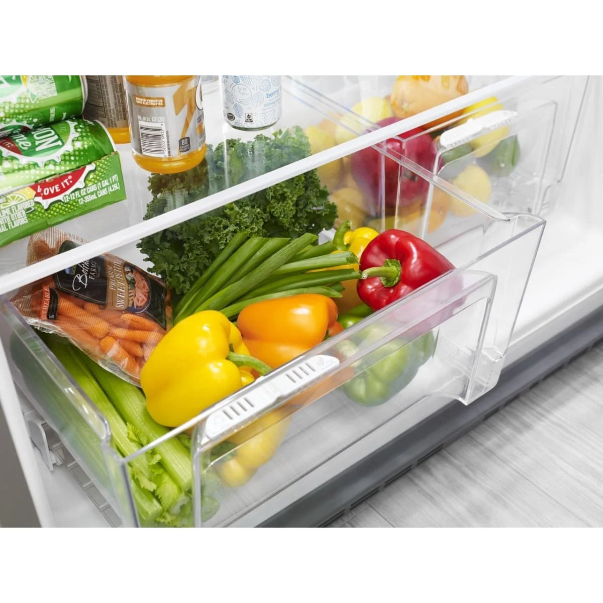WRT541SZDZ - REFRIGERATORS - Whirlpool - Top Freezer - Stainless Steel - Open Box - Image 4