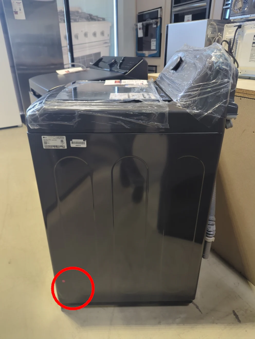 WT6105CM - WASHERS - LG - Top Loading - Grey - Open Box - Image 3