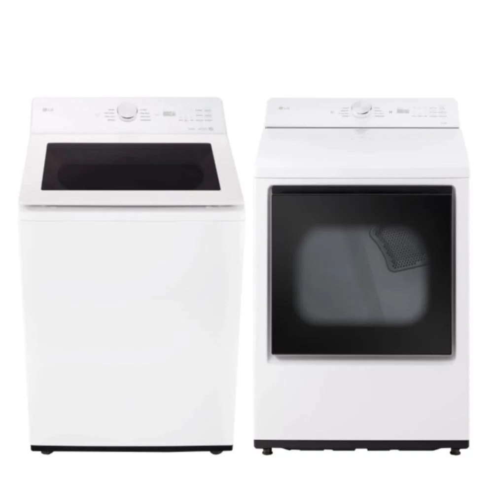 WT8205CW, DLE8200W - LG - Laundry Pairs - Open Box