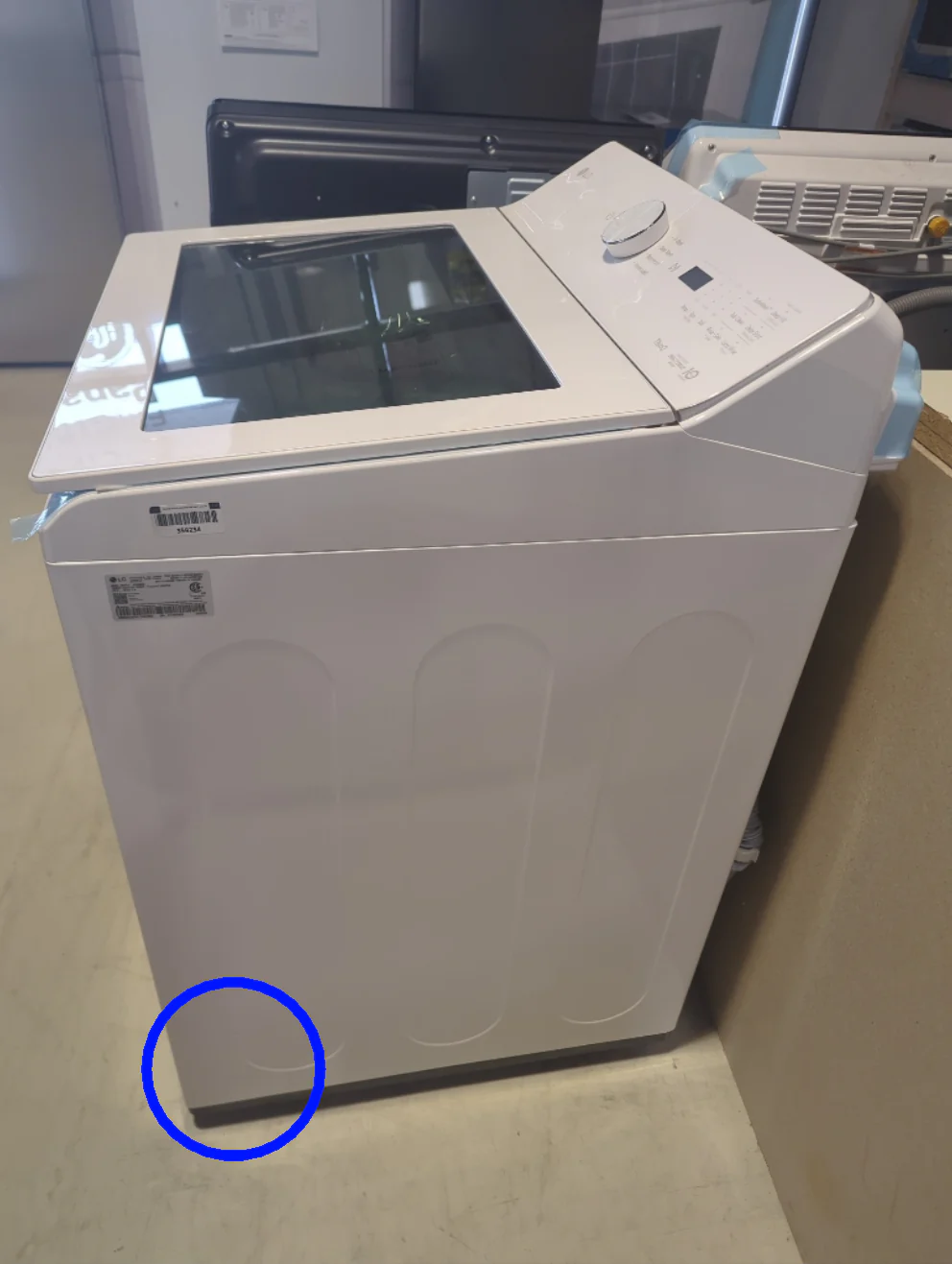 WT8205CW - WASHERS - LG - Top Loading - White - Open Box - Image 4