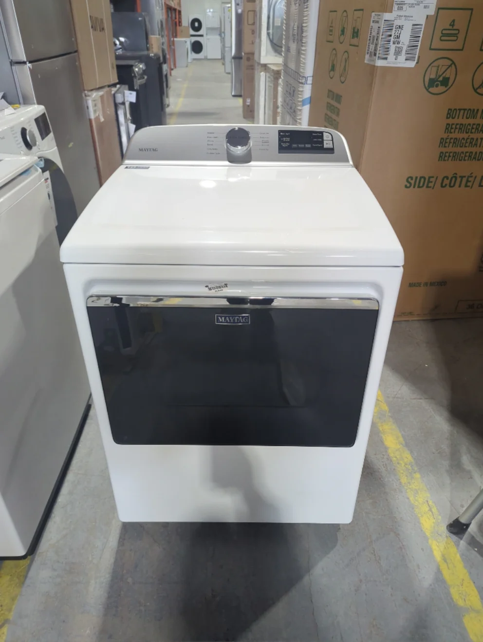 YMED6230HW - DRYERS - Maytag - Electric - White - Open Box - Image 2