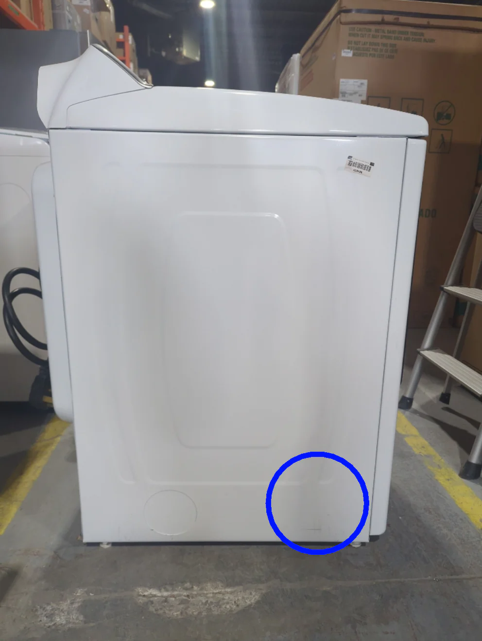 YMED6230HW - DRYERS - Maytag - Electric - White - Open Box - Image 3