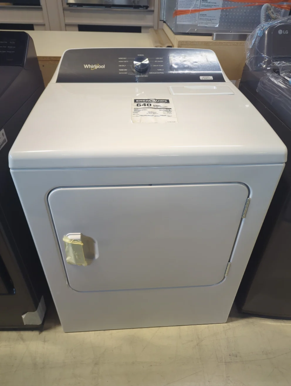 YWED5050LW - DRYERS - Whirlpool - Electric - White - Open Box - Image 2