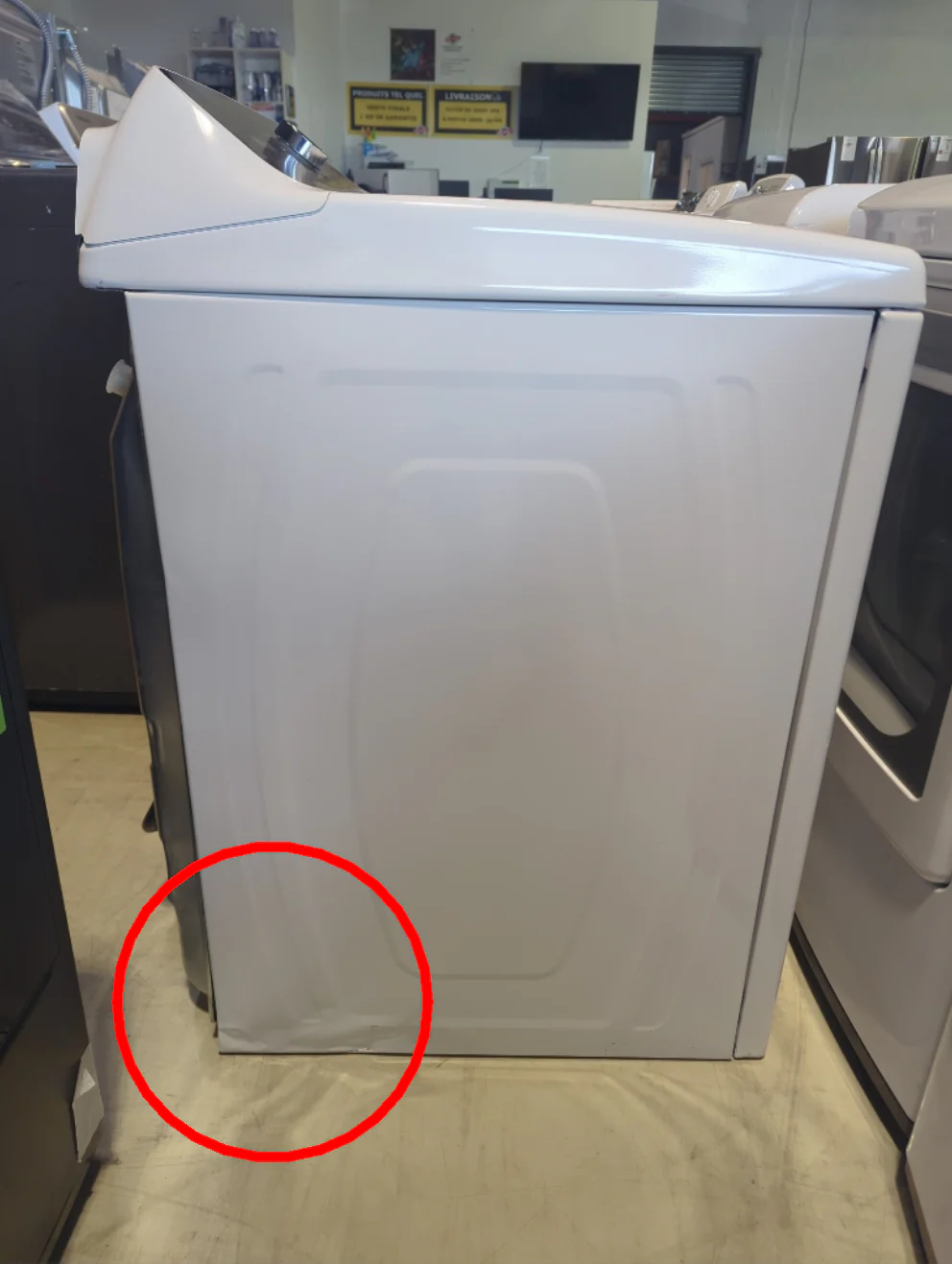 YWED5050LW - DRYERS - Whirlpool - Electric - White - Open Box - Image 3