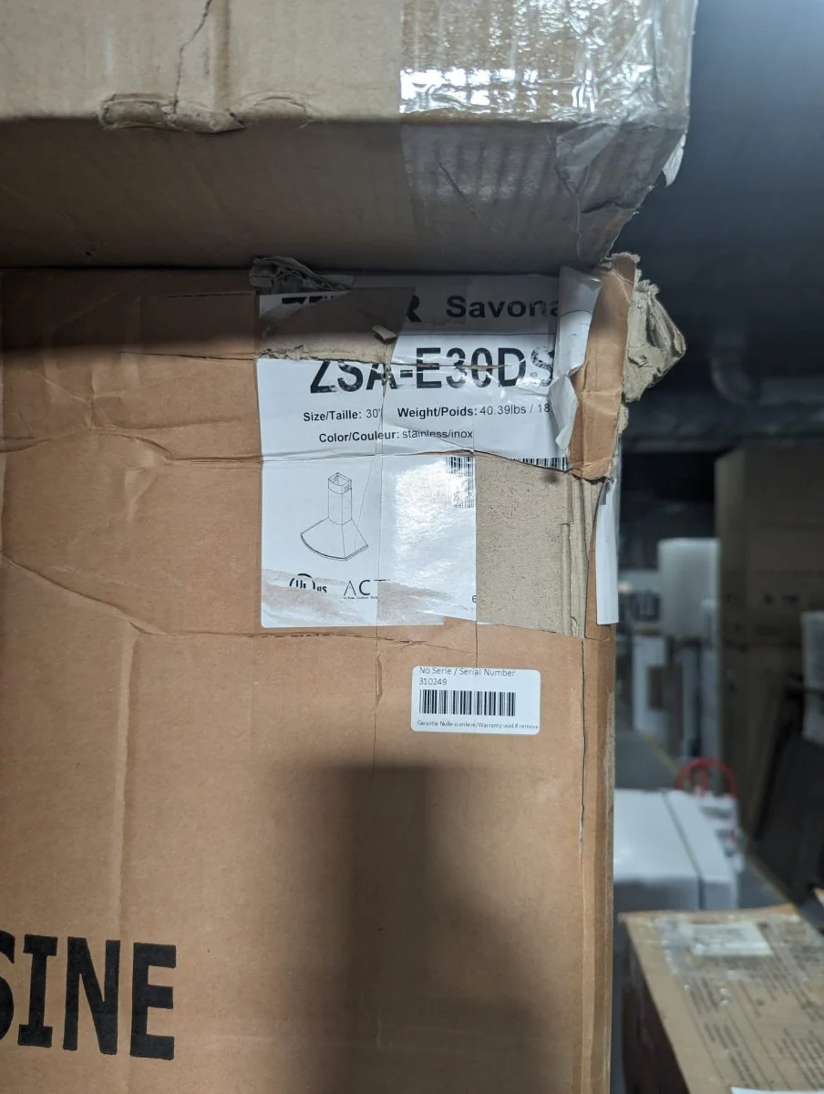 ZSAE30DS - VENTILATION - Zephyr - Range Hoods - Stainless Steel - Open Box - Image 3